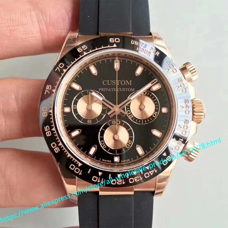 

watch 40mm luxury brand automatic mechanical watch for the Men's watches men sapphire glass stainless steel case