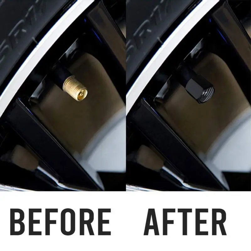 

4pcs1.3*1.25*1.25CM American Flag Valve Stem Cap Tire Wheel Rim Dust Cover Fits Cars Trucks Bikes Motorcycles Bicycles