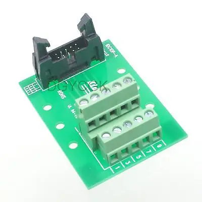 DHL/EMS 10 комплектов IDC 10pin порт разъем адаптер Коннектор терминальный печатная