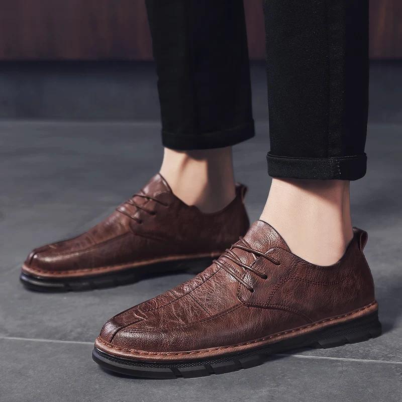 

Sneakers For Men Shoes For Men Casual Men's Sneakers Zapatos De Cuero Para Hombre Oxford Summer Leather Moccasins