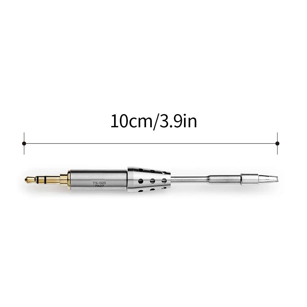 

TS-D25 Tip Soldering Iron Tips Digital LCD Soldering Iron Tips Mini Original Replacement Welding Aluminum Alloy Soldering Tip