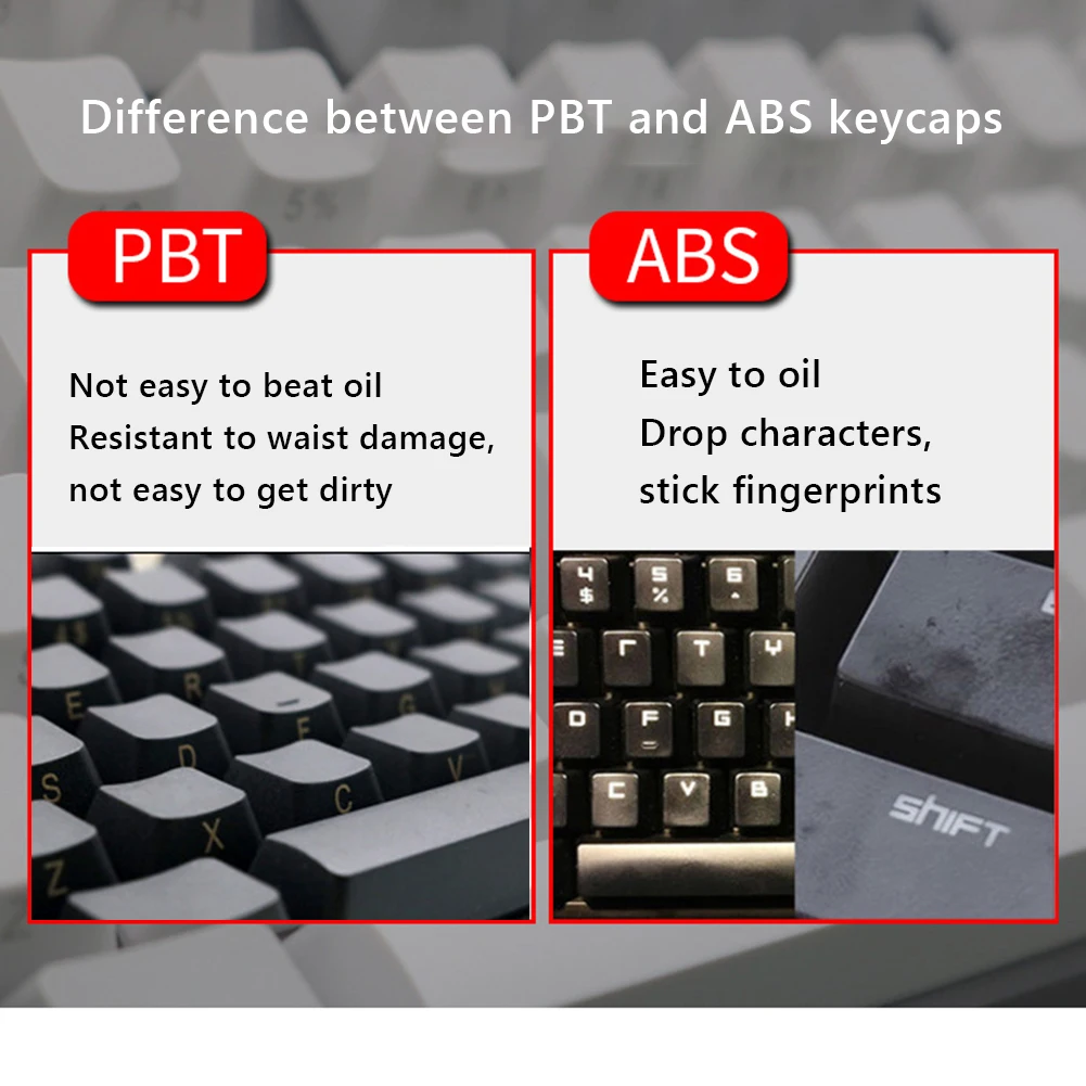 Механическая клавиатура колпачки для клавиш верхняя печать PBT OEM высота профиля