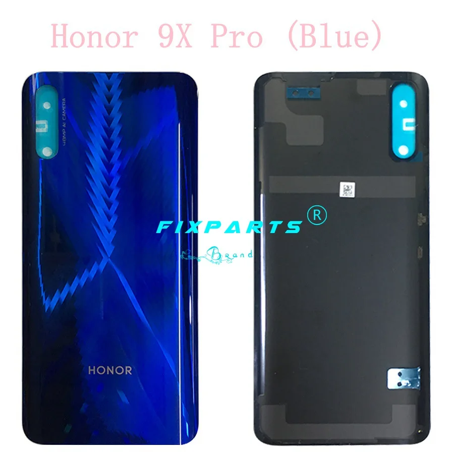 Новое заднее стекло для Huawei Honor 9X крышка батареи панель Задняя Дверь Корпус