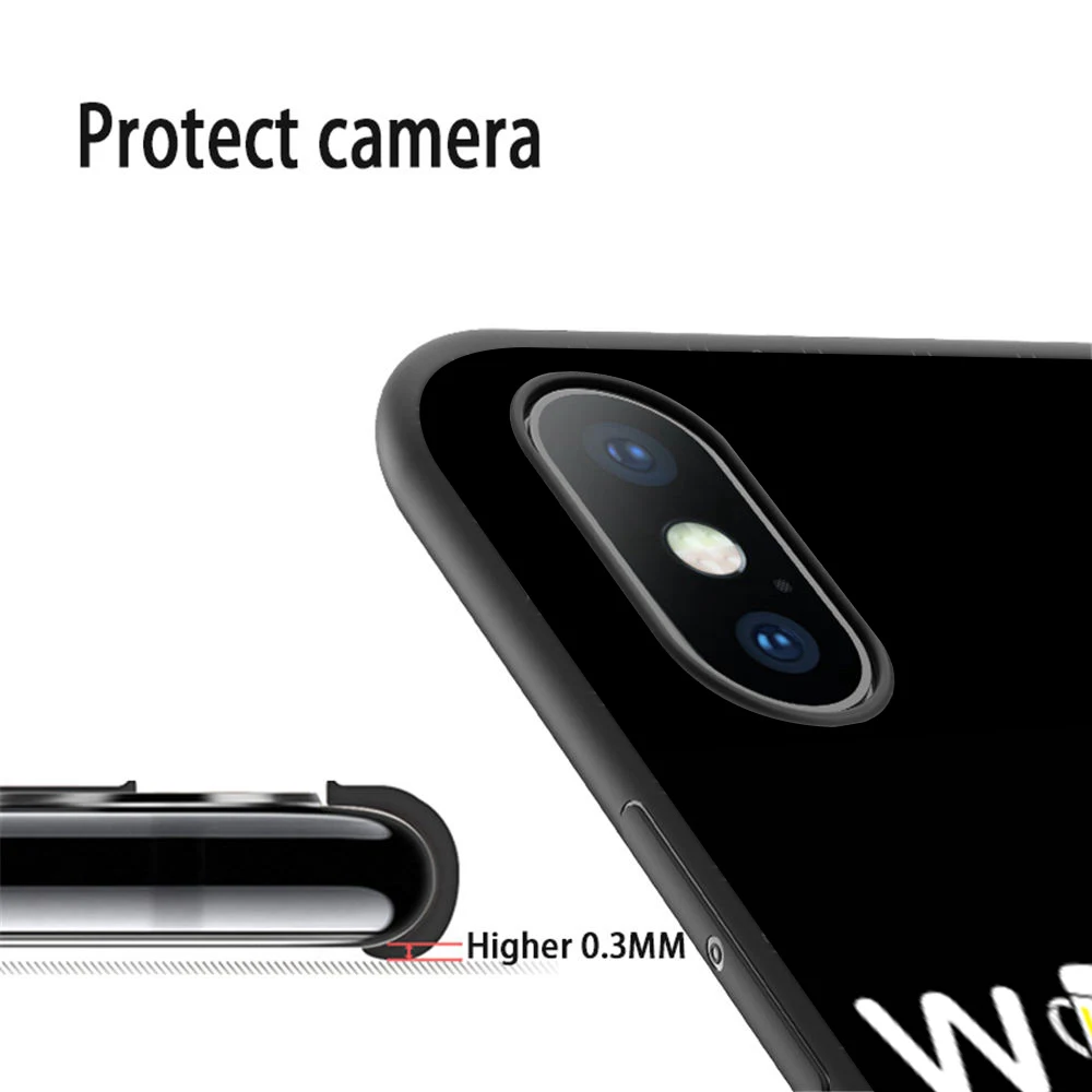 Чехол для iPhone 11 Pro Max X XR XS 5 6 6S 7 8 Plus | Мобильные телефоны и аксессуары