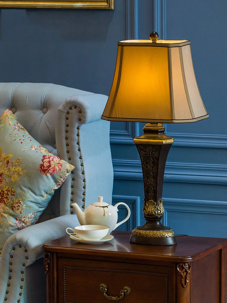 Французская Классическая настольная лампа ручной работы светодиодсветодиодный