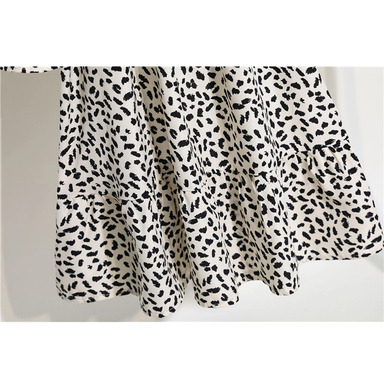 

Floral Dress Women Chiffon Fashion Dresses For Women Clothing 2021 Robe Long Sleeve Vintage Bow Summer Dress Girl