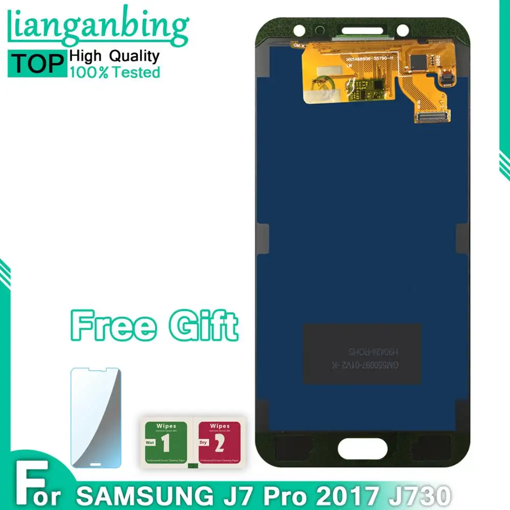 5 дюймов INCELL копия OLED дисплей для SAMSUNG Galaxy J7 Pro J730 ЖК 2017 сенсорный экран дигитайзер