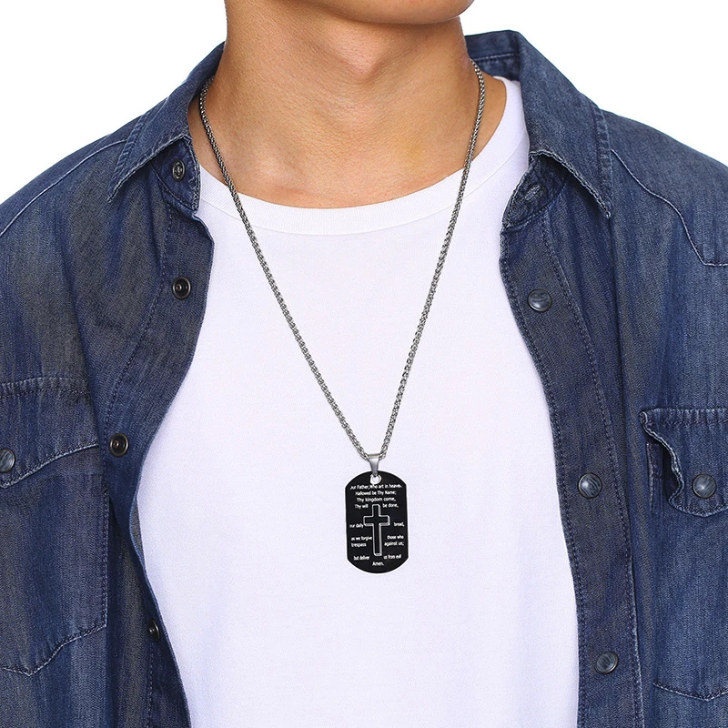 Подвеска для собаки из нержавеющей стали|Ожерелья с подвеской| |