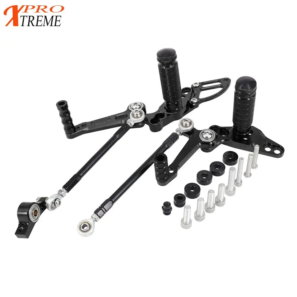 Motorcycle Adjustable Billet Foot Pegs Pedals Rest Footpegs For Ducati Streetfighter 848 1100 All Year | Автомобили и мотоциклы