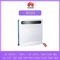 huawei b593 b593s 931 3g 4g lte modem router with sim card slot antenna port