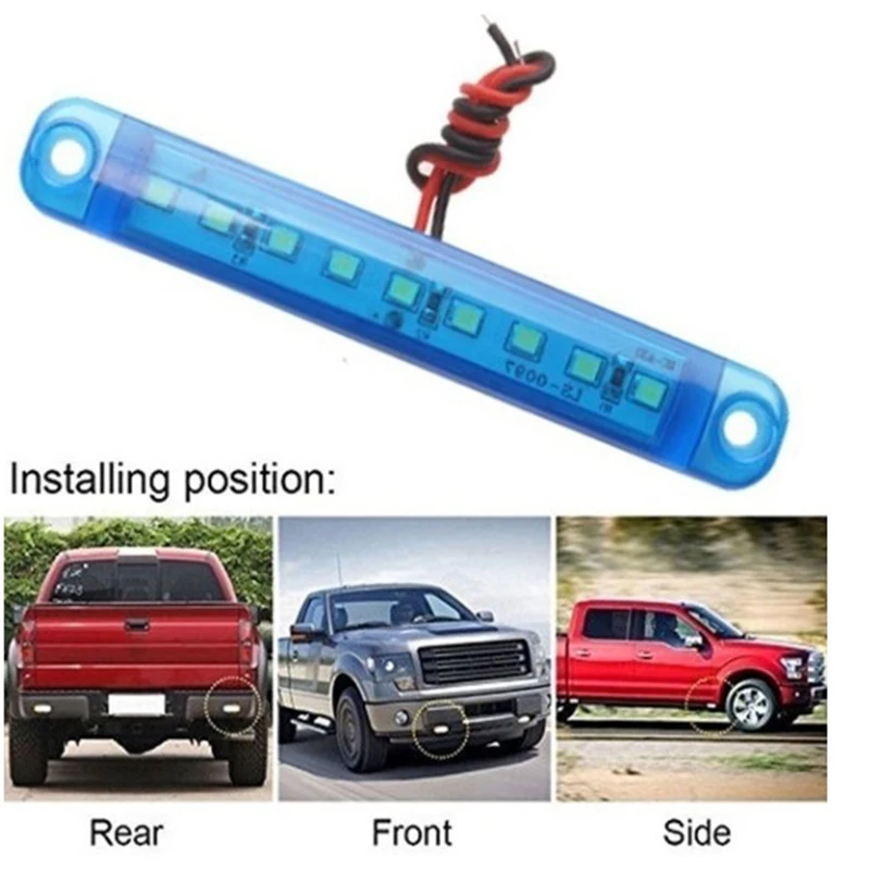 

12V/24V side light LED truck width indicator light