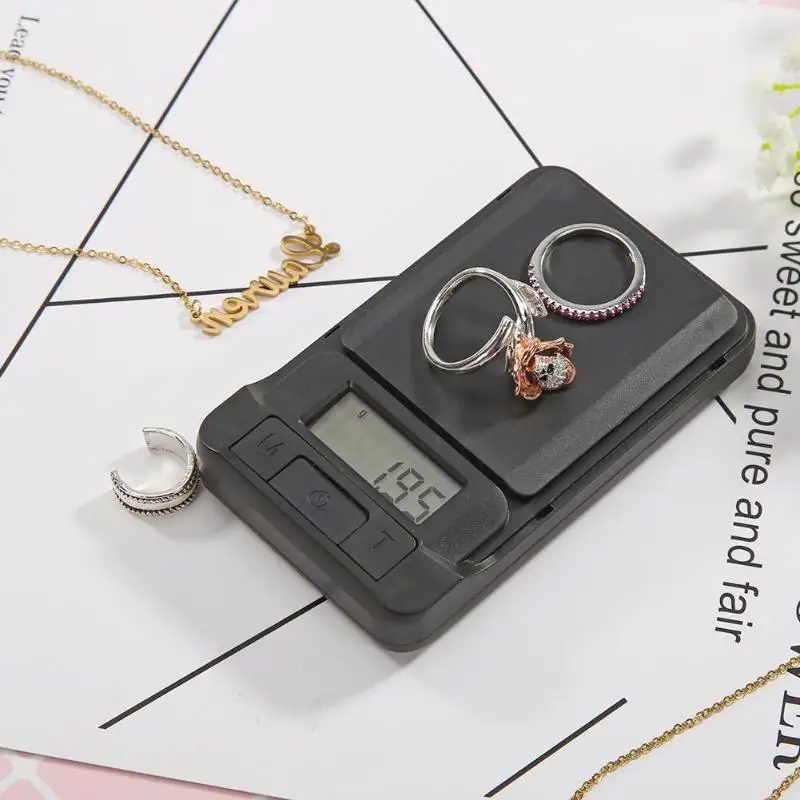 Высокая точность Подсветка Электрический ювелирные весы для взвешивания