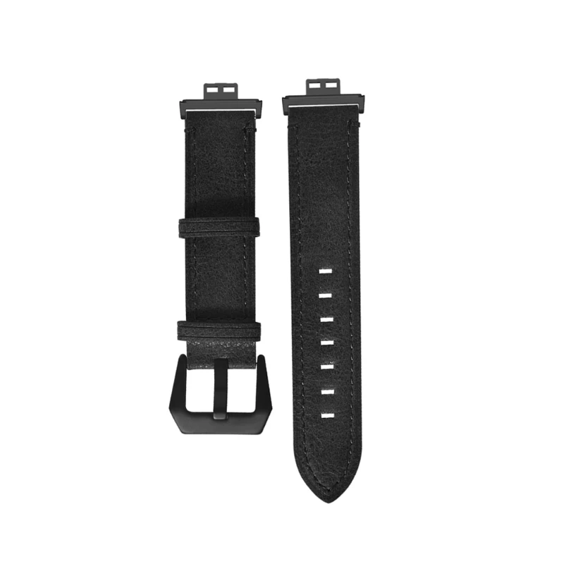 

Durable Retro PU Leather Wristband Watch Band Wrist Strap For-Huawei Watch Fit Smart Wristband Accessories