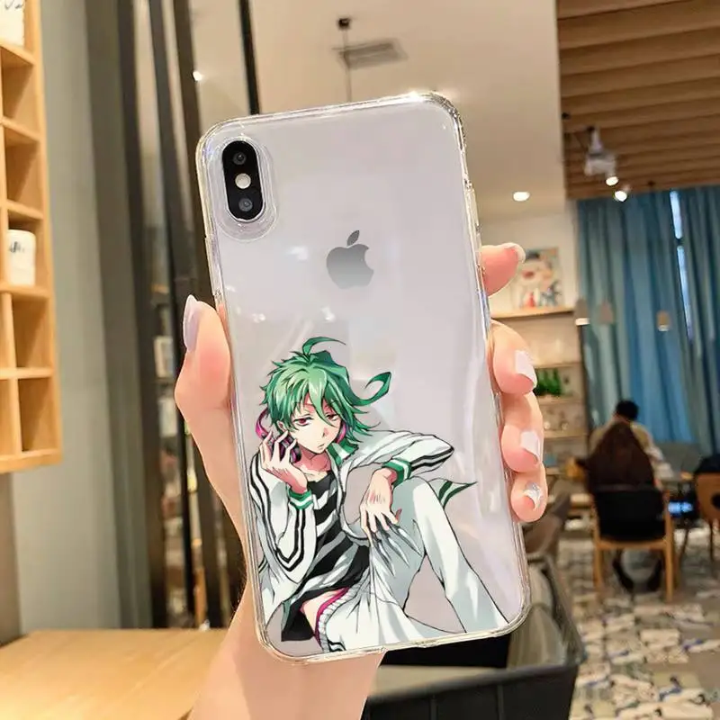 Чехол для телефона с японским аниме Servamp iPhone 11 12 Mini 13 Pro XS Max X 8 7 6s Plus 5 SE XR прозрачный