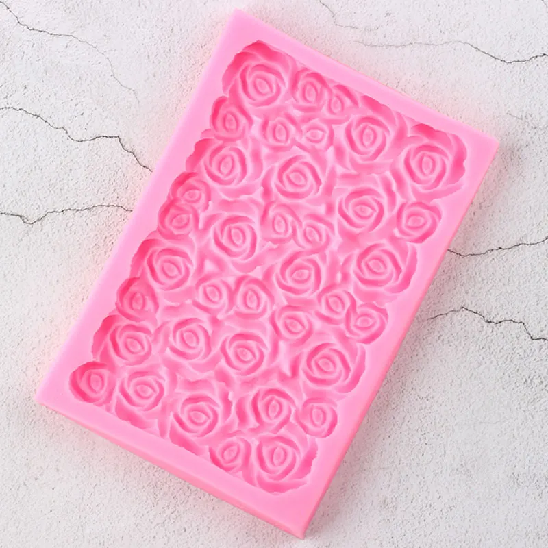 Роза кайма для торта силиконовые формы цветок кружево Свадебный кекс Топпер
