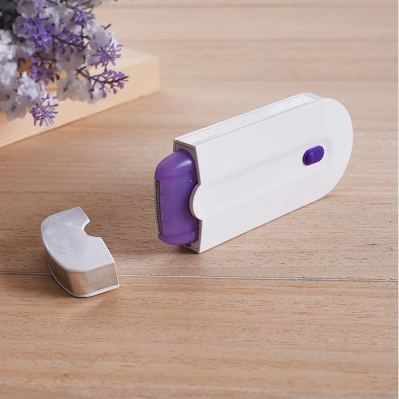 

2 in 1 Electric Epilator Women Hair Removal Painless Women Hair Remover Shaver Instant & Painless Free Sensor Light USB Recharge