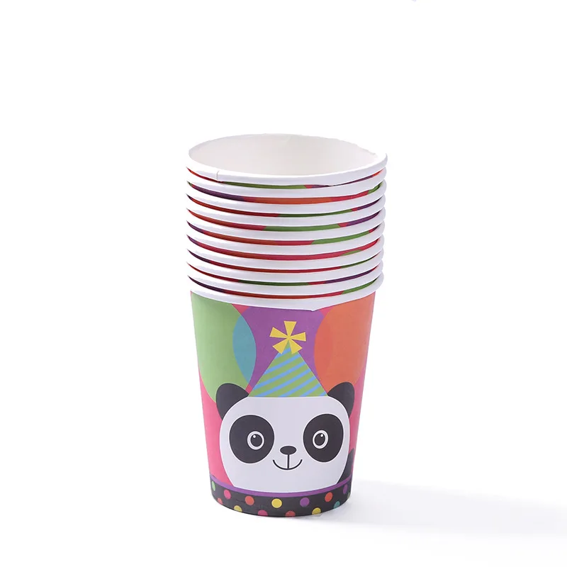Панда тематическая вечеринка на день рождения семейные вечерние одноразовые