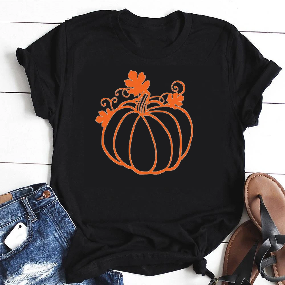 

Top Funny Halloween Pumpkin T-Shirt Aesthetic Vintage Grunge Graphic Women Camisetas Unisex Tshirt Top Tee Drop Shipping