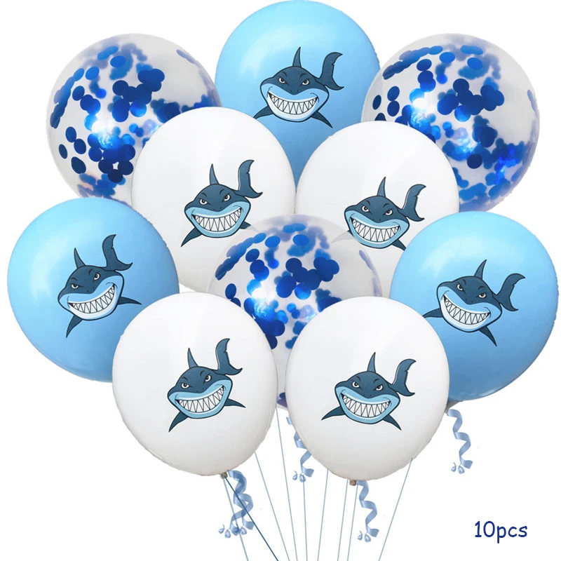 3White 3Blue 4Sequin Морские вечерние предметы декора для дня рождения детей, предметы декора для вечеринок и дней рождения, декоративные одноразовые бумажные тарелки, бумажные стаканчики, посуда для душа ребенка - Цвет: 3White 3Blue 4Sequin