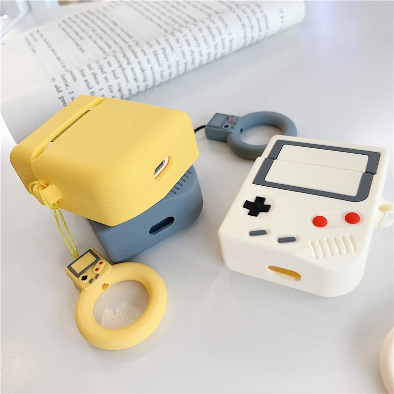 

For AirPods 2 Case Silicone Cute 3D Game Earphone Case For Airpods 2 Headphone Case for Air pods 1 Cover with Funda MNL1