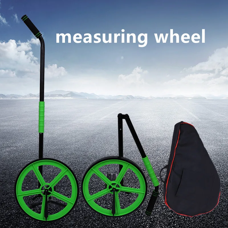 TPR Foldable Distance Measuring Wheel For Surveyors Farmers Builders Road Land 