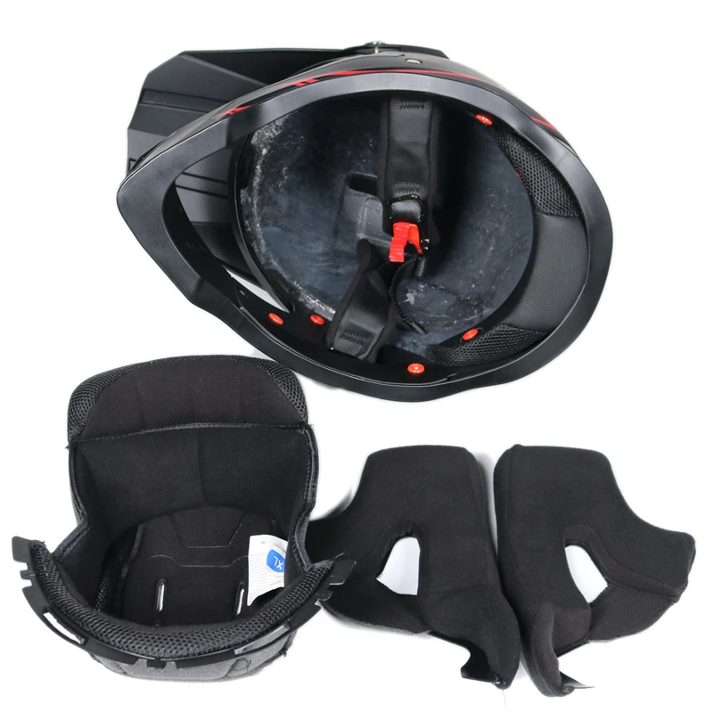 Мотоциклетный шлем с солнцезащитным козырьком гоночный для мотокросса - купить