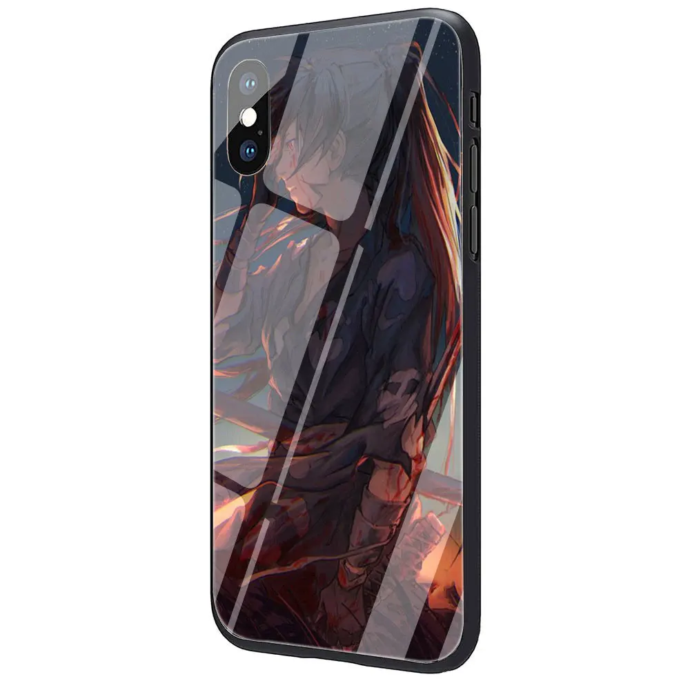 G2 EWAU Dororo аниме закаленное стекло чехол для телефона iPhone 11 Pro 6 6S Plus 7 8 Plus X XS XR XS Max - Цвет: G2