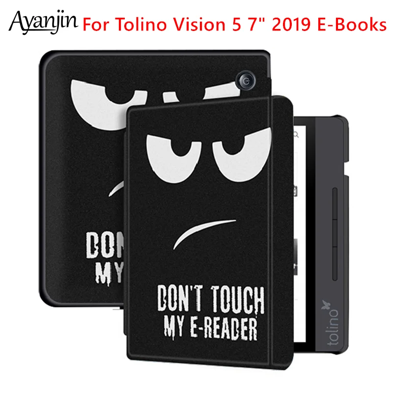 Умный чехол из искусственной кожи для Tolino Vision 5 электронных книг Kobo Libra H2O 2019 7