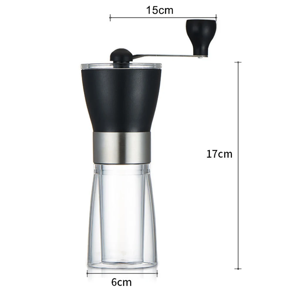 Ручная кофемолка с рукояткой шлифовальная машина для перца в зернах кухонная