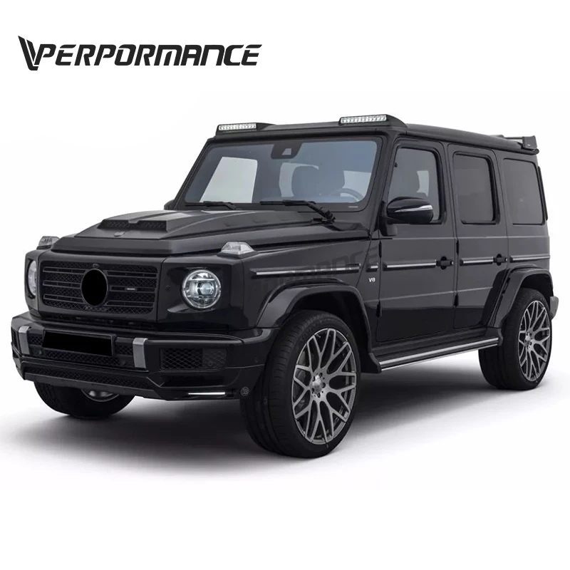 W464 Передние Губы B дизайн с светодиодный подсветкой для G550 G500 2019 год|Обвесы| |