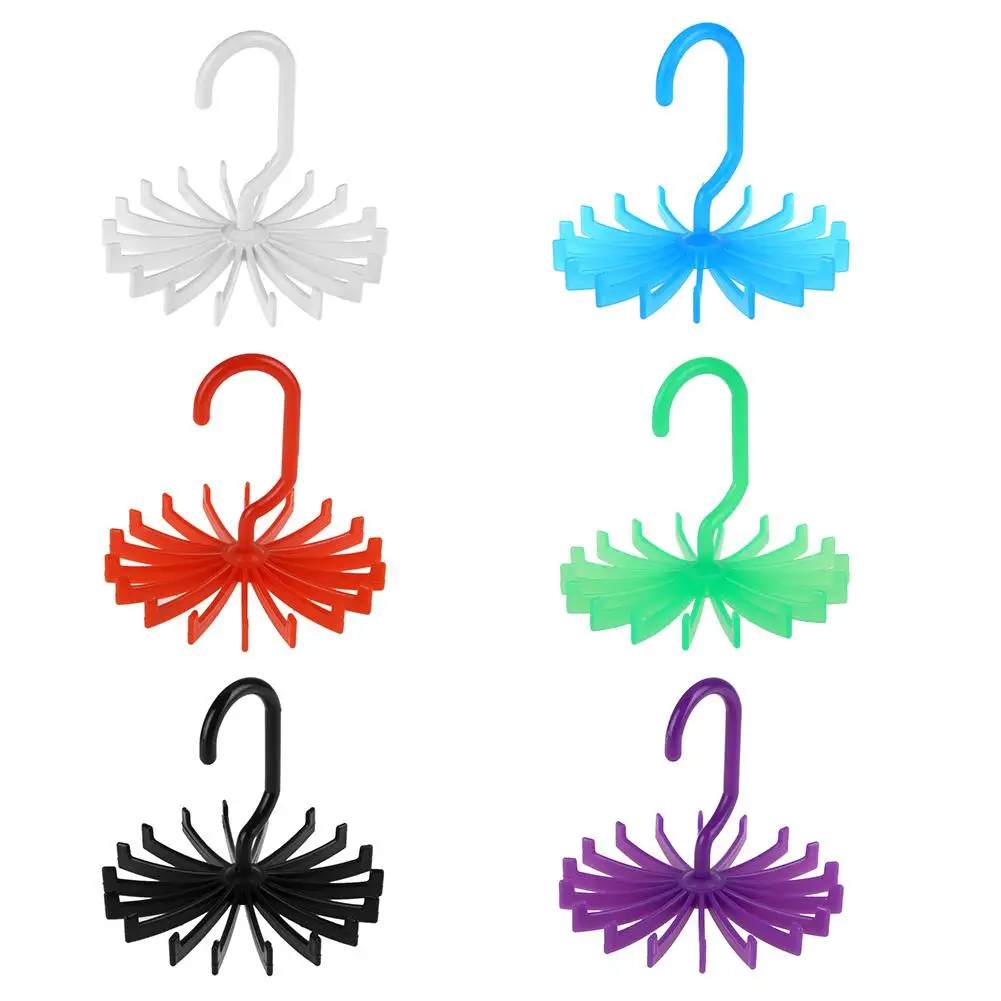 18 крючков держатель для галстука на шею вешалка шарфа и ремня органайзер одежды