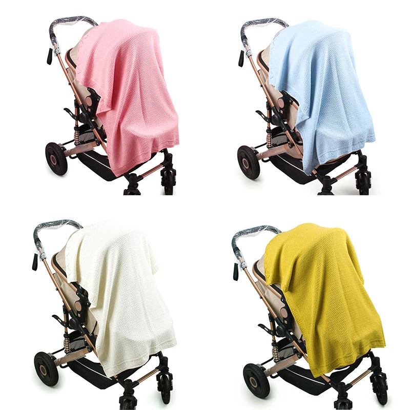 Одеяло для новорожденного вязаная пеленка супер мягкий шарф одеяло s младенцы