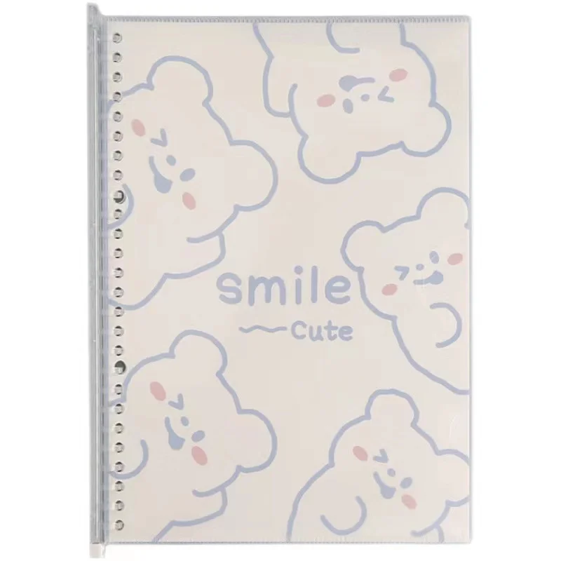 Милый тетрадь Kawaii с медведем Кроликом блокнот на спирали спиральная книга