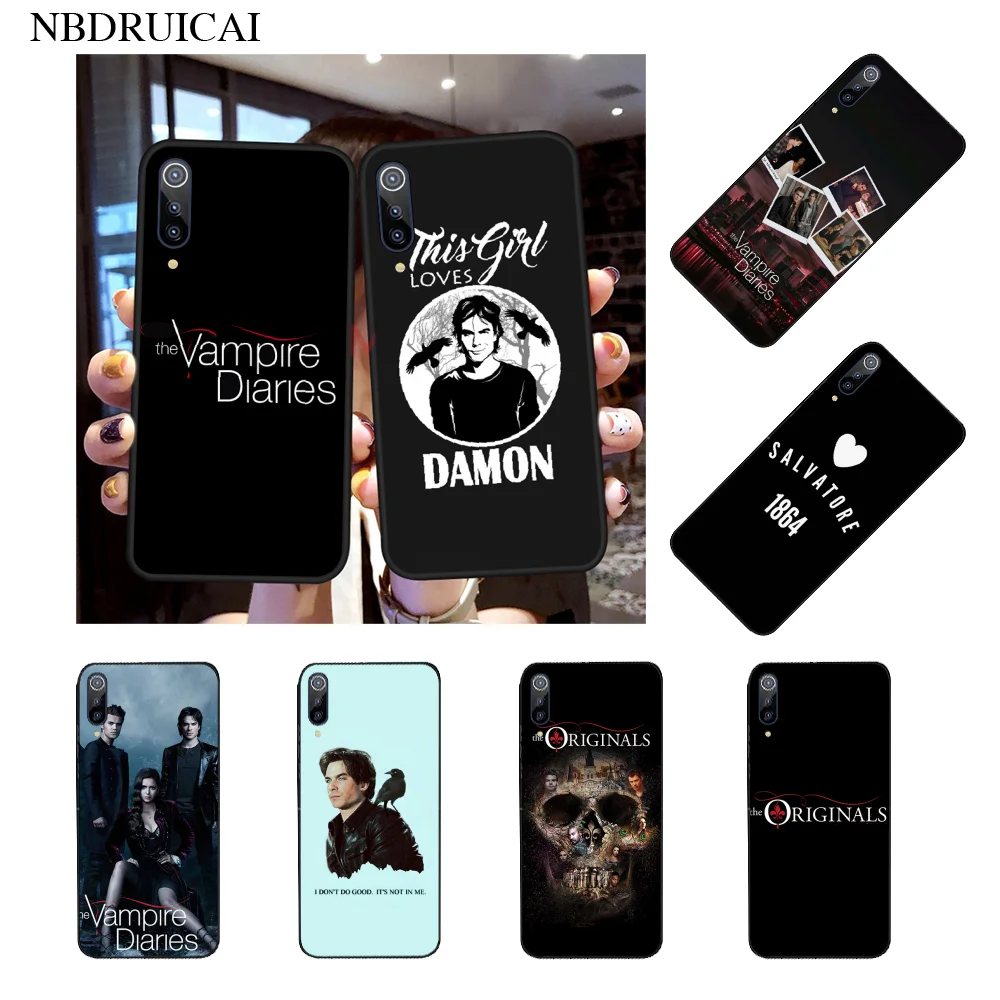 NBDRUICAI Дневники вампира Стефан Деймон Сальваторе чехол для телефона Xiaomi 8 9 se 5X Redmi