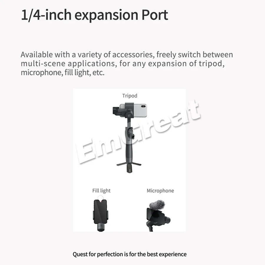 Захват funsnap 2 3-осевой ручной карданный стабилизатор для смартфона PK Zhiyun Smooth 4 Feiyutech Snoppa Atom DJI OSOM Mobile 3
