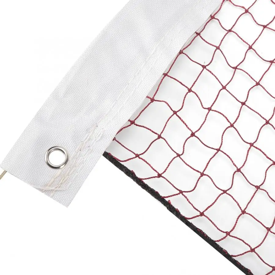 Сетка для бадминтона профессиональная прочная красная сетка с тросом аксессуар