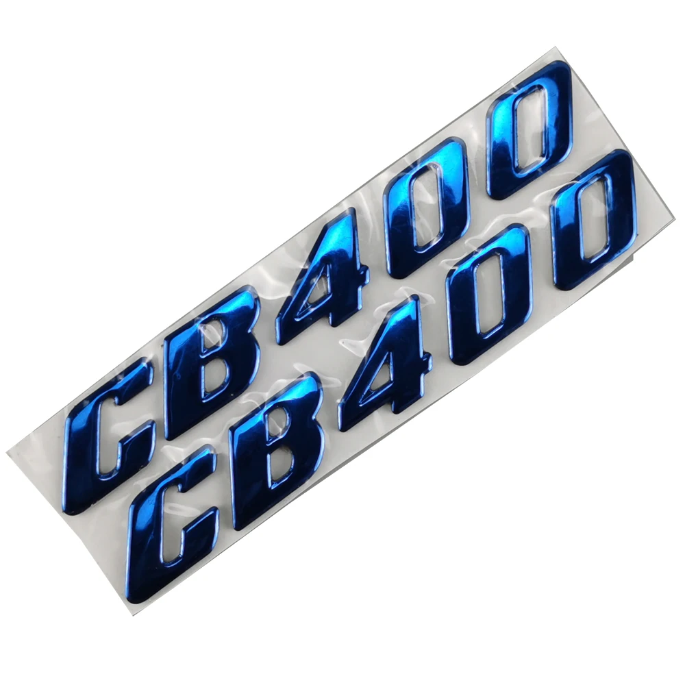Motorcycle 3D Emblem Badge Decal Tank Wheel CB400 Sticker For Honda CB400 CB400SF CB 400 Super Four VTEC images - 6