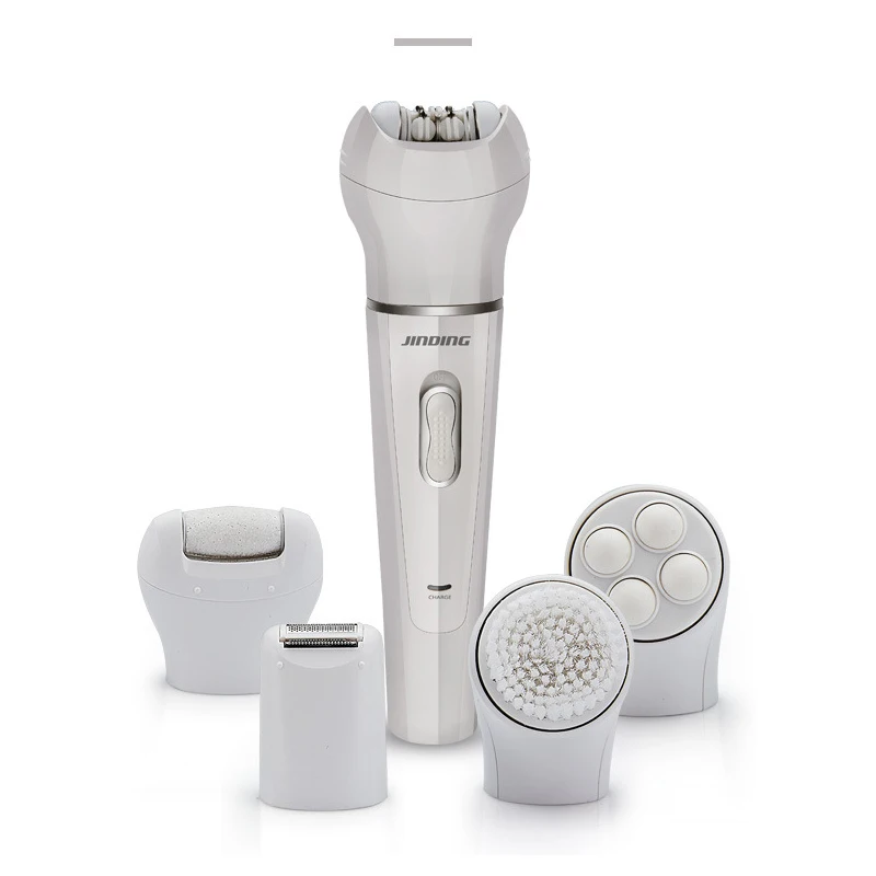 5 в 1 Электрический эпилятор для удаления волос Женская бритва депиляции 400000