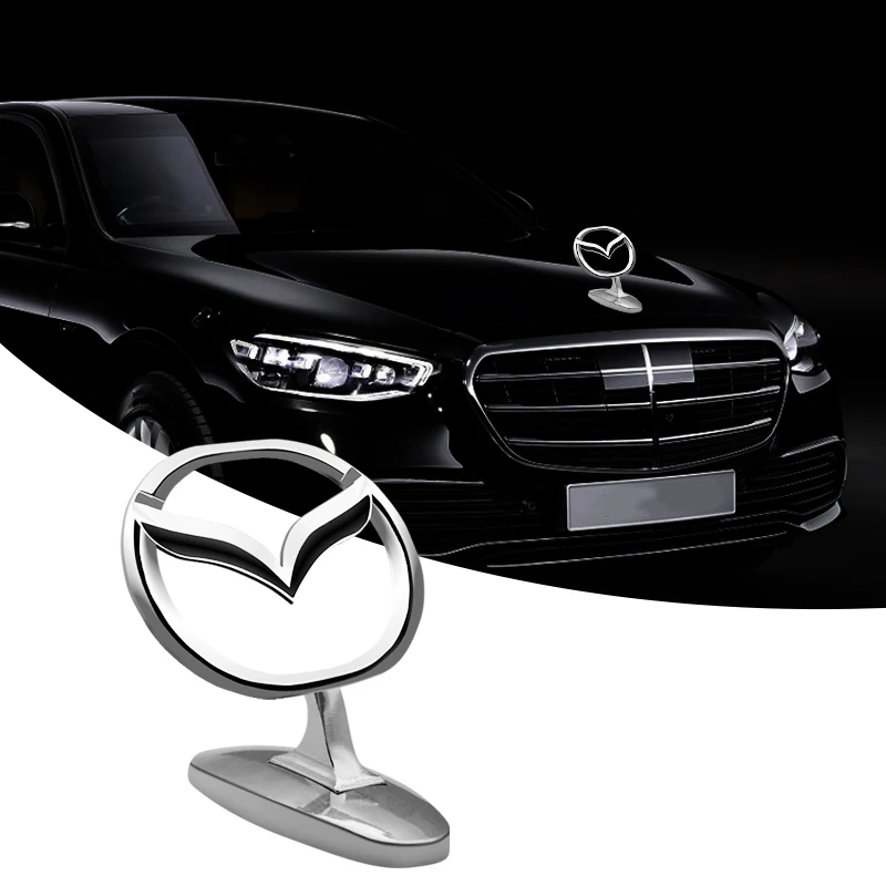 Автомобильные наклейки из цинкового сплава 1 шт. эмблема передней капота