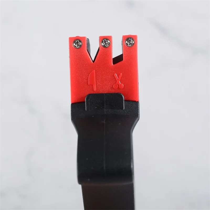 Профессиональная точилка для ножей 2 в 1 ручной камень заточки вольфрамовый