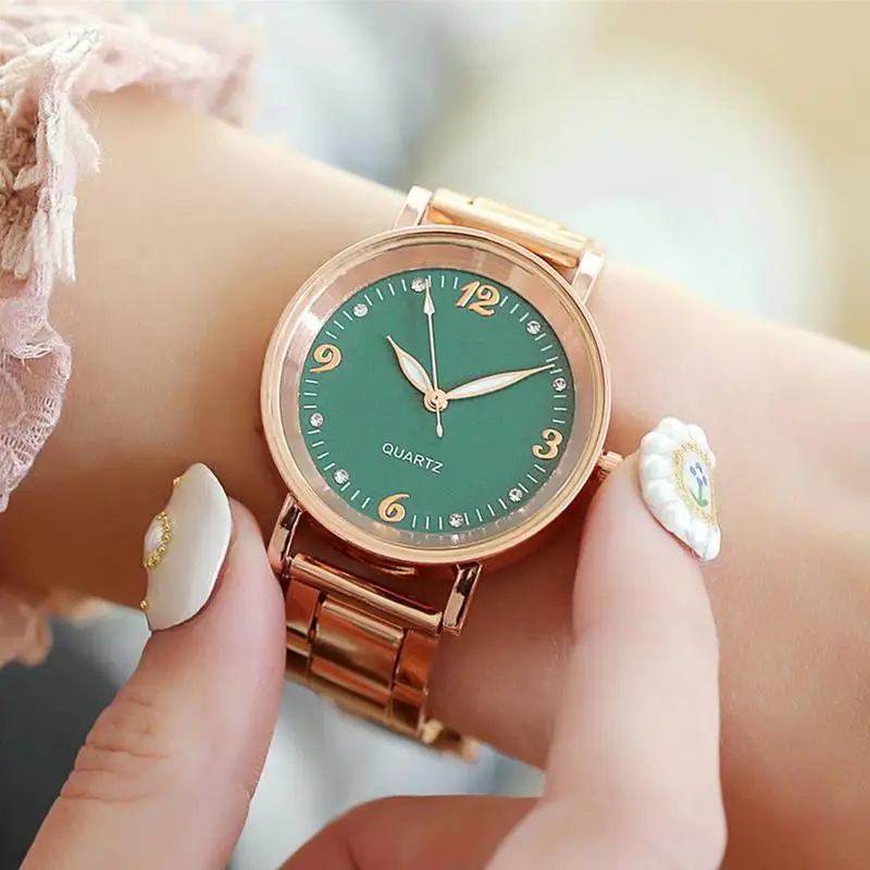 

Pre-sale Fashion Ladies Watch Steel Band Watch Luminous Watch Visual Ladies Watch Ladies J9G9