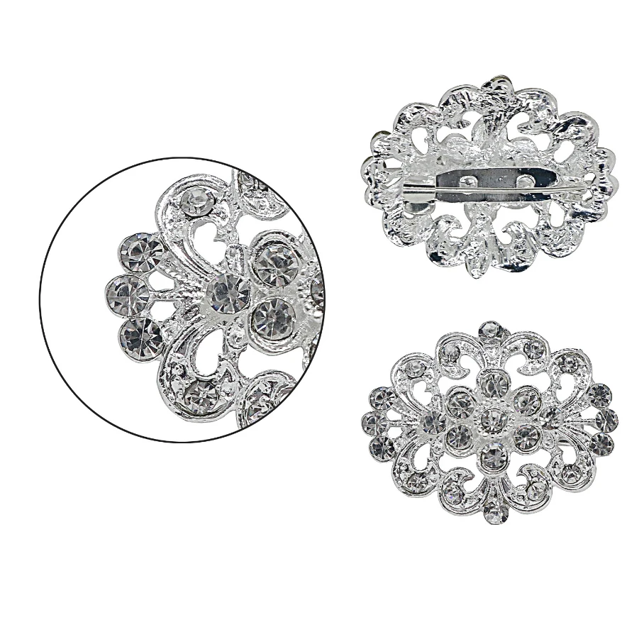 

High Grade Hollow Flower Brooch set with Diamond Custom TV series Brooches Bag Clothes Lapel Pins Funny Badge Gift kids