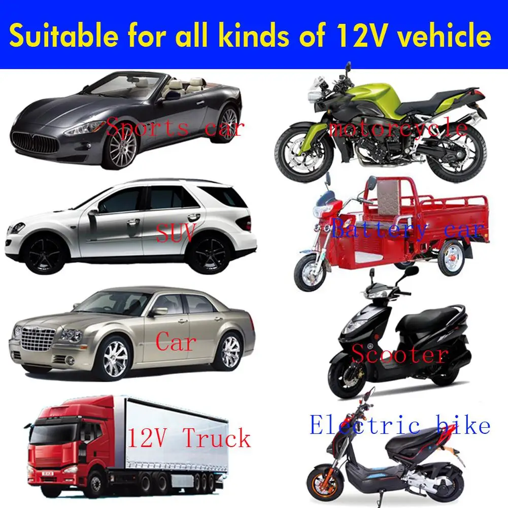 Universal Car Alarm Device-Vibration Device Wireless Remote Control M810-8115 Loud Sound For 12V Motorcycle Truck | Автомобили и