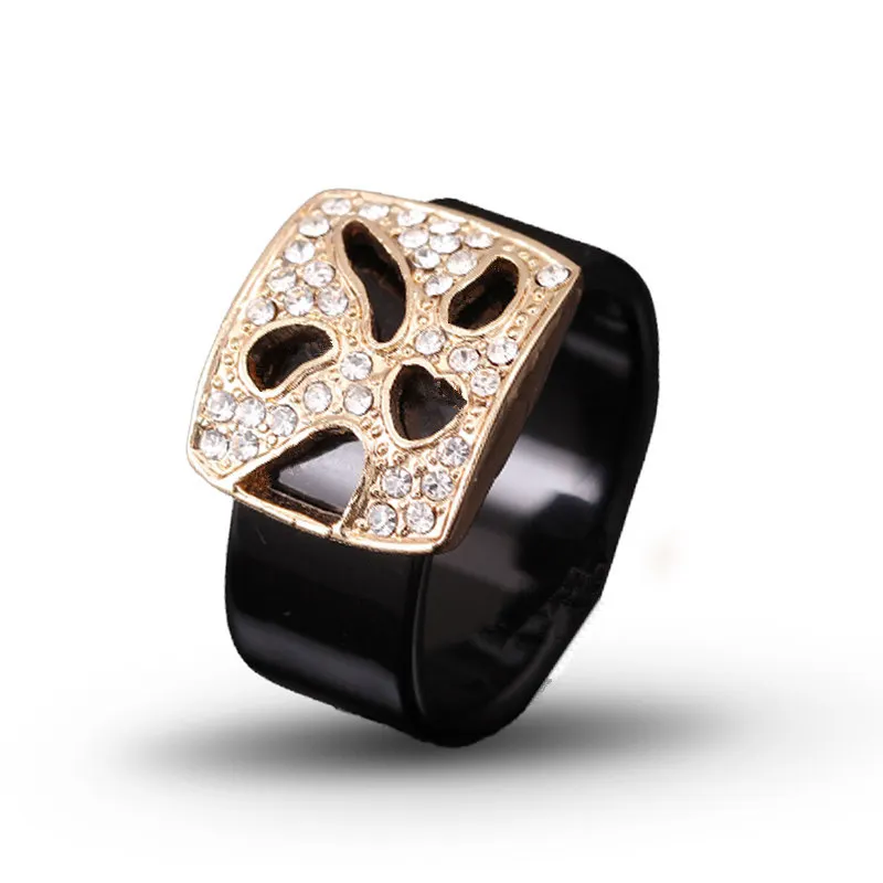 Кольцо для пар с богатой елкой мужское и женское кольцо большим квадратным