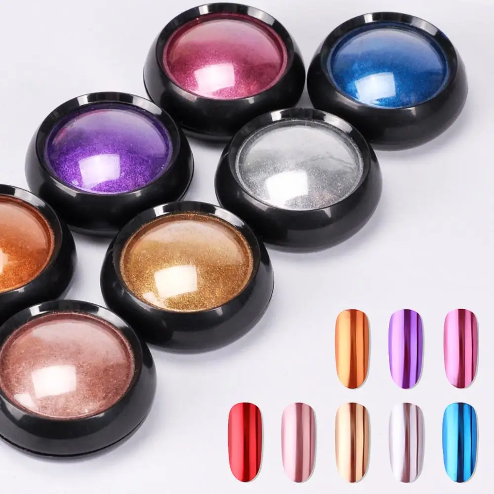 Волшебная зеркальная пудра Biutee 8 шт./компл. 0 3 г/бутылка украшение для ногтей