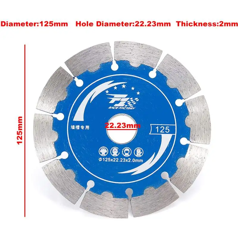 114/125/156/180mm Diamond Saw Blades Cutting Wood Disc Disk Multitool Cutter Angle grinder For | Инструменты