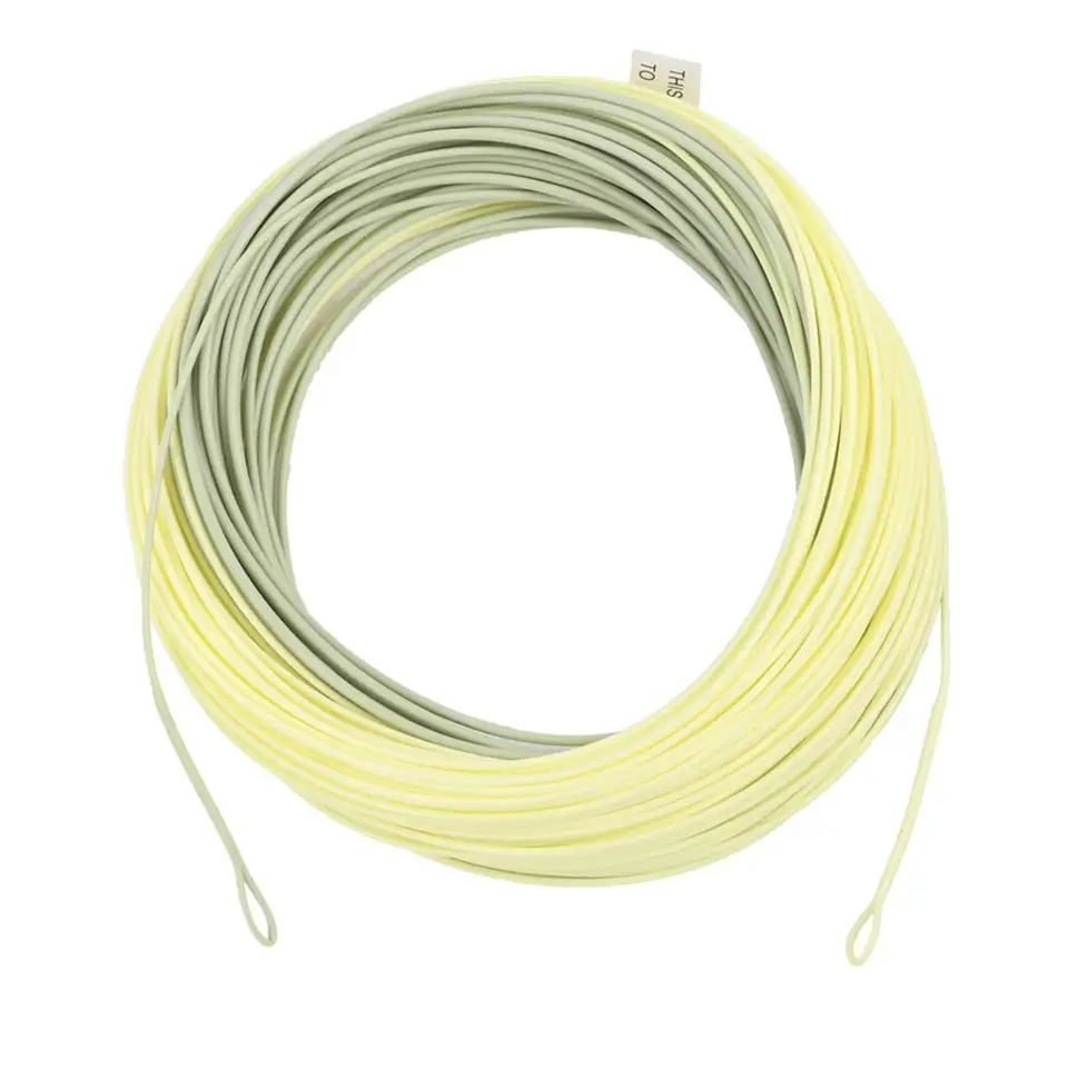Line Only Maximumcatch выходящая короткая Летающая леска 8/9/10wt 100FT Moss/Lvory цвет Вес вперед Летающая леска с 2 сварными петлями - Цвет: Line Only