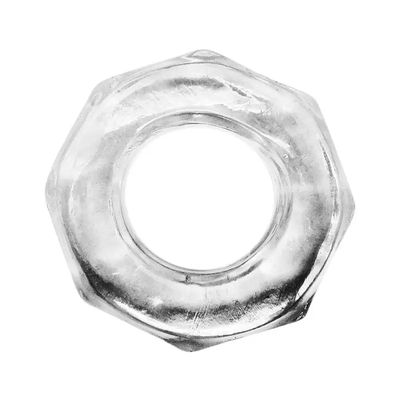 Прозрачный фаллоимитатор фиксирующее кольцо воротники задержчка