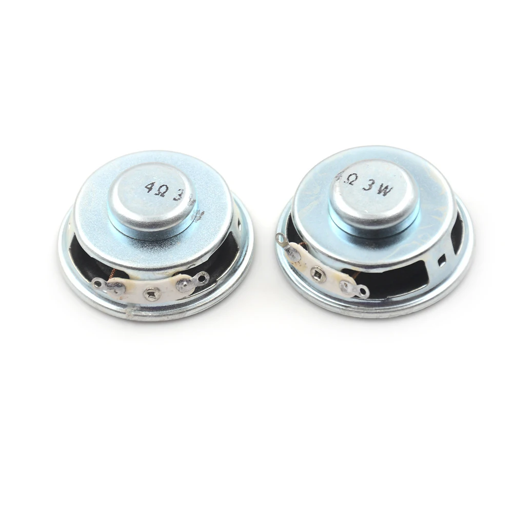 

2PCS/Lot High Quality Speaker Horn 3W 4R Diameter 4CM Mini Amplifier Rubber Gasket Loudspeaker Trumpet