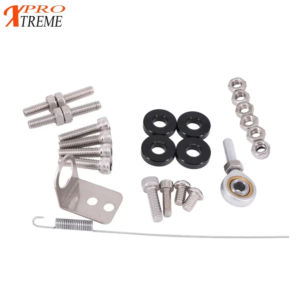 

Motorcycle CNC Adjustable Billet Foot Pegs Pedals Rest Rearset Footpegs For Honda CBR400R CB400F CBR500R CB500F 13 14 15 16 17